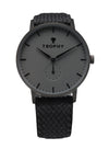 ECLIPSE 40mm - Black Face, Perlon Strap Womens Watch