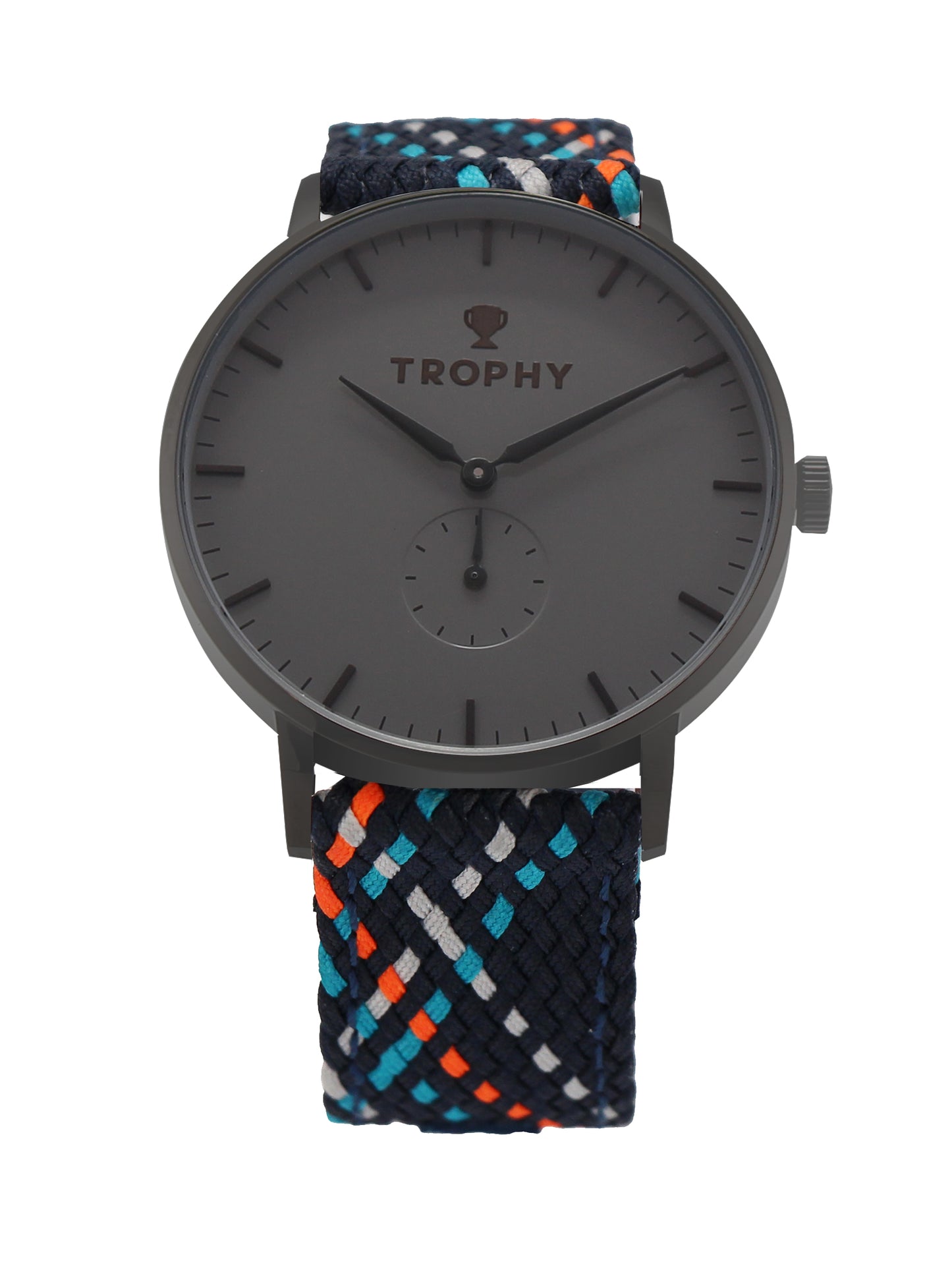 ECLIPSE 40mm - Black Face, Perlon Strap Womens Watch