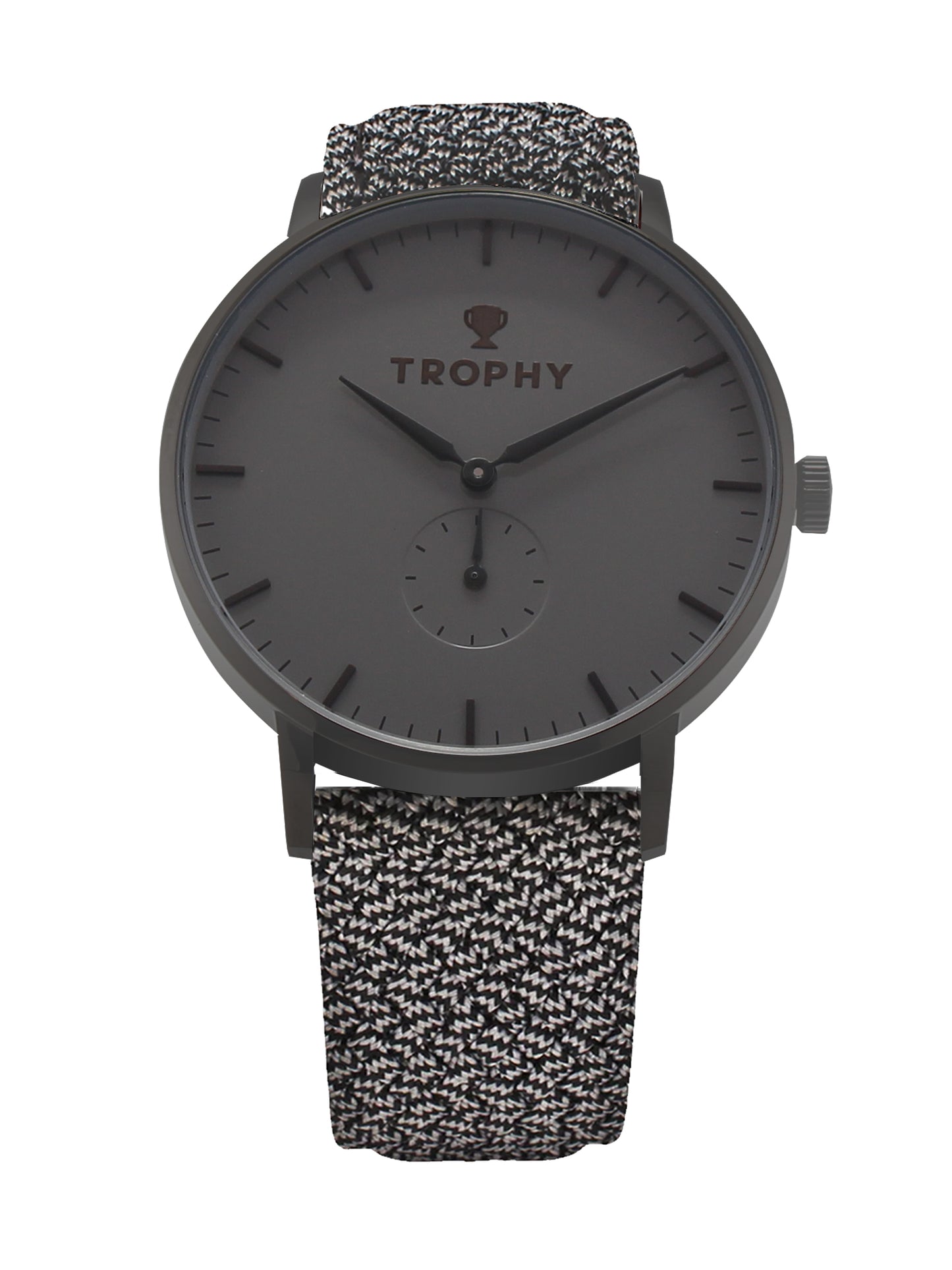 ECLIPSE 40mm - Black Face, Perlon Strap Womens Watch