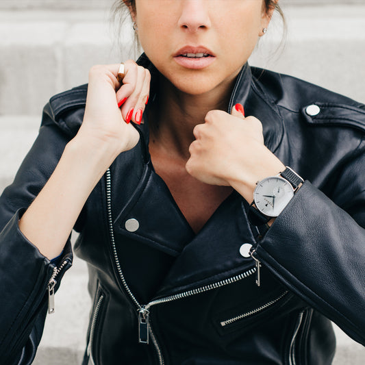 Gunmetal / Black Perlon - Trophy Watch Company